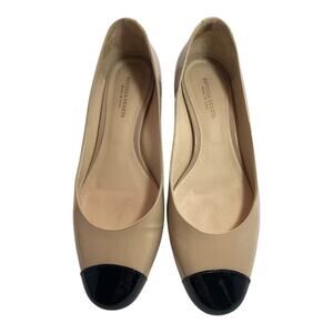 Bottega Veneta Bette Patent Leather Low-Heel Nude Colorway  IT 35 US 5 Pumps